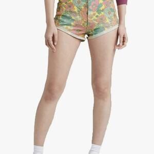 Wild Fable Shorts Womens Size 4 Pink Multicolor Floral Casual Normcore Festival